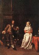 The Hunter and a Woman sg METSU, Gabriel